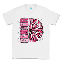 White senior 2024 pink cheer Classic Tee - MaliasSmallBusiness