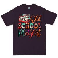 Plum old school playlist cassette Premium Tee - FaDigitalArtStudio