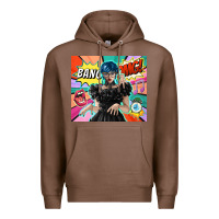 Chestnut pop art gothic girl Premium Hoodie - TumblerDesignByShophia