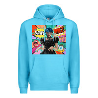 Ocean Blue pop art gothic girl Premium Hoodie - TumblerDesignByShophia