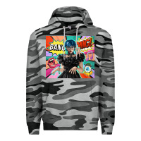 Slate Camo pop art gothic girl Premium Hoodie - TumblerDesignByShophia
