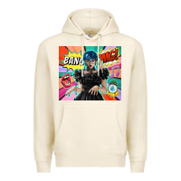 Tofu pop art gothic girl Premium Hoodie - TumblerDesignByShophia