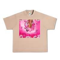 Burro Breast Cancer diva Urban Heavy Tee - NancyCooperArtShop