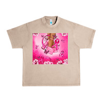 French Oak Breast Cancer diva Urban Heavy Tee - NancyCooperArtShop