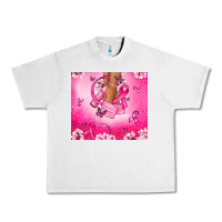 Lunar Rock Breast Cancer diva Urban Heavy Tee - NancyCooperArtShop