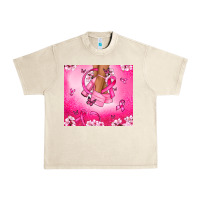 Sandshell Breast Cancer diva Urban Heavy Tee - NancyCooperArtShop