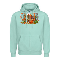 Seafoam Fall RN Registered Nurse Zipper Hoodie - LillyAllenDesigns