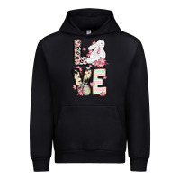Black Love Easter bunny Urban Hoodie - OliviaCreatesArt