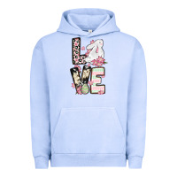 Pigment Grape Ice Love Easter bunny Urban Hoodie - OliviaCreatesArt