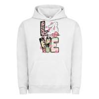Pigment Lunar Rock Love Easter bunny Urban Hoodie - OliviaCreatesArt