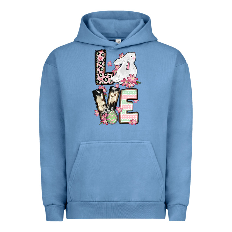 Love Easter Bunny Urban Hoodie by OliviaCreatesArt | Teevron