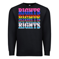 Black Rights rights rights Premium Sweatshirt - NancyCooperArtShop