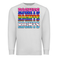 Dove Grey Rights rights rights Premium Sweatshirt - NancyCooperArtShop