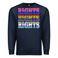 Navy Rights rights rights Premium Sweatshirt - NancyCooperArtShop