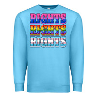 Ocean Blue Rights rights rights Premium Sweatshirt - NancyCooperArtShop