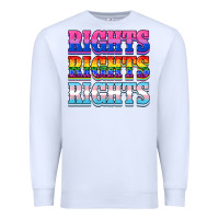 White Rights rights rights Premium Sweatshirt - NancyCooperArtShop