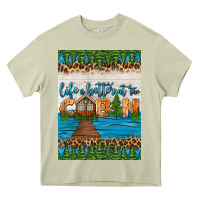 Mossy life is better at the cabin air freshener Heavy Core Tee - HRA Design Shop