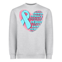 Heather Grey survivor malia Heavyweight Sweatshirt - MaliasSmallBusiness