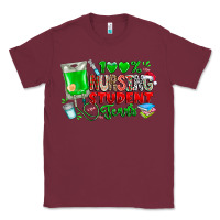 Burgundy 100 Nursing Student Tears Classic Tee - CowhideDigitalArt