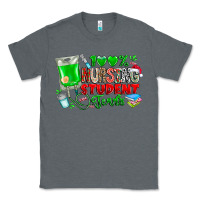 Charcoal Heather 100 Nursing Student Tears Classic Tee - CowhideDigitalArt