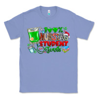 Colony Blue 100 Nursing Student Tears Classic Tee - CowhideDigitalArt