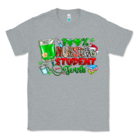 Heather Grey 100 Nursing Student Tears Classic Tee - CowhideDigitalArt
