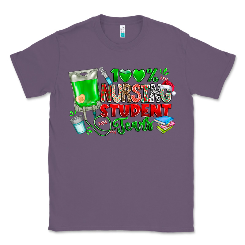 100 Nursing Student Tears Classic Tee by CowhideDigitalArt | Teevron