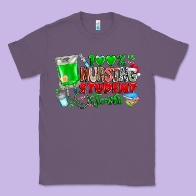 100 Nursing Student Tears Classic Tee Designed By Cowhidedigitalart