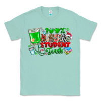 Seafoam 100 Nursing Student Tears Classic Tee - CowhideDigitalArt