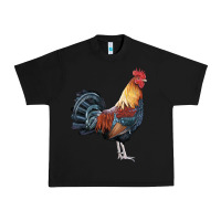 Black New Hampshire Red Rooster Urban Heavy Tee - LillyAllenDesigns
