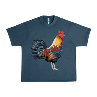Midnight Navy New Hampshire Red Rooster Urban Heavy Tee - LillyAllenDesigns