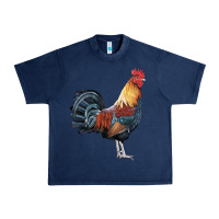 Navy New Hampshire Red Rooster Urban Heavy Tee - LillyAllenDesigns