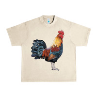 Sandshell New Hampshire Red Rooster Urban Heavy Tee - LillyAllenDesigns