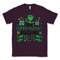 Plum the leprechauns made me do it Classic Tee - MaliasSmallBusiness