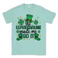 Seafoam the leprechauns made me do it Classic Tee - MaliasSmallBusiness