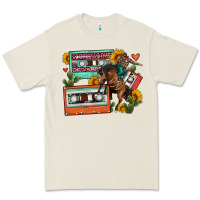 Rodeo Sunflower Cactus Cassette Premium Tee | Teevron