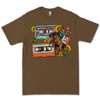 Cacao rodeo sunflower cactus cassette Premium Tee - FaDigitalArtStudio