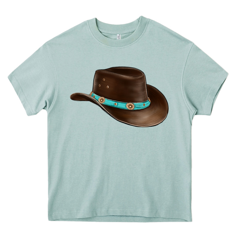 Cowboy Cap Heavy Core Tee by BarkalooDesign | Teevron