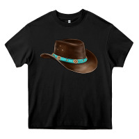 Black cowboy cap Heavy Core Tee - BarkalooDesign