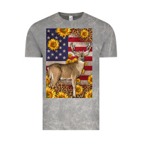 Cloud Rock Western American Deer Vintage Tee - LillyAllenDesigns