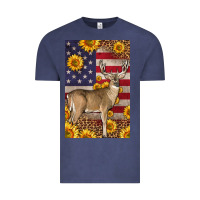 Vintage Denim Western American Deer Vintage Tee - LillyAllenDesigns