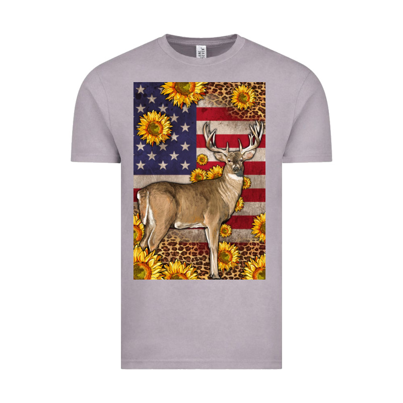 Western American Deer Vintage Tee by LillyAllenDesigns | Teevron