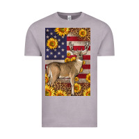 Vintage Zinc Western American Deer Vintage Tee - LillyAllenDesigns