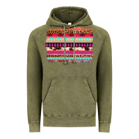 Vintage Olive aztec western leopard cowhide background Vintage Hoodie - AdoDesignShop