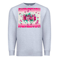 Heather Grey I am a survivor Premium Sweatshirt - NancyCooperArtShop