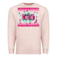 Pale Pink I am a survivor Premium Sweatshirt - NancyCooperArtShop