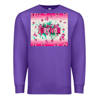 Purple I am a survivor Premium Sweatshirt - NancyCooperArtShop
