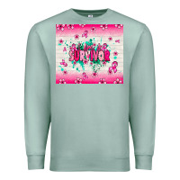 Seafoam I am a survivor Premium Sweatshirt - NancyCooperArtShop