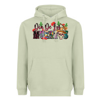 Matcha Dia De Los Muertos Heavyweight Hoodie - texasbilliewilder