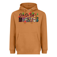Meerkat Dia De Los Muertos Heavyweight Hoodie - texasbilliewilder